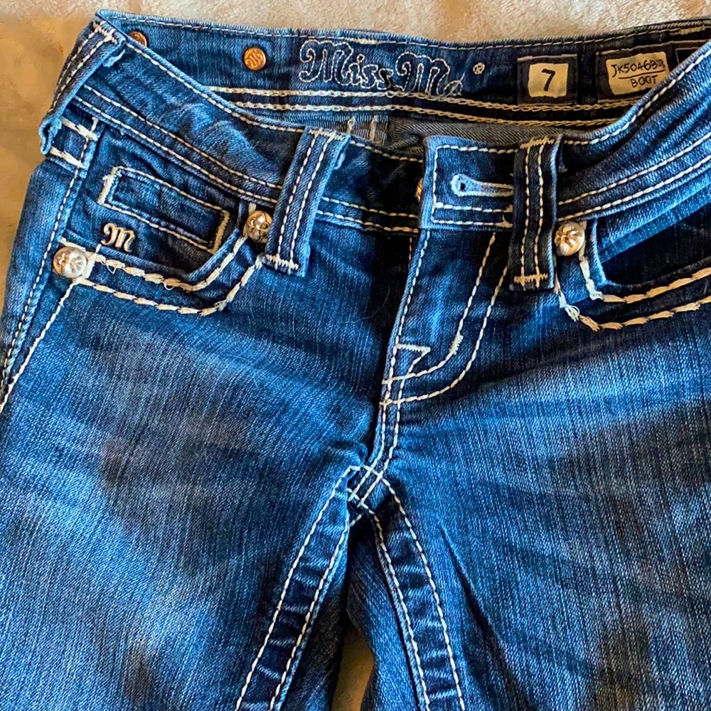 Girls miss me jeans guc size 7